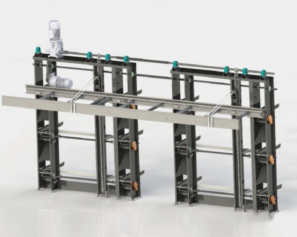 升降式集蛋系统